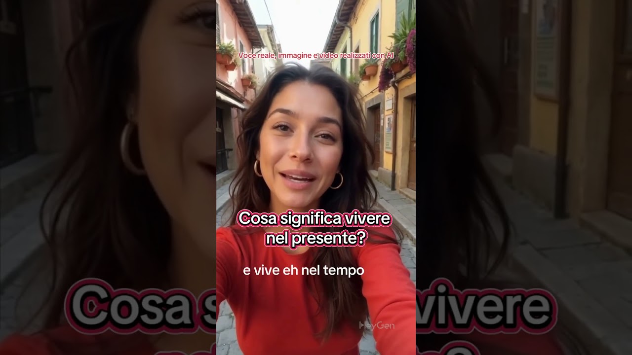 Cosa significa vivere nel presente? 