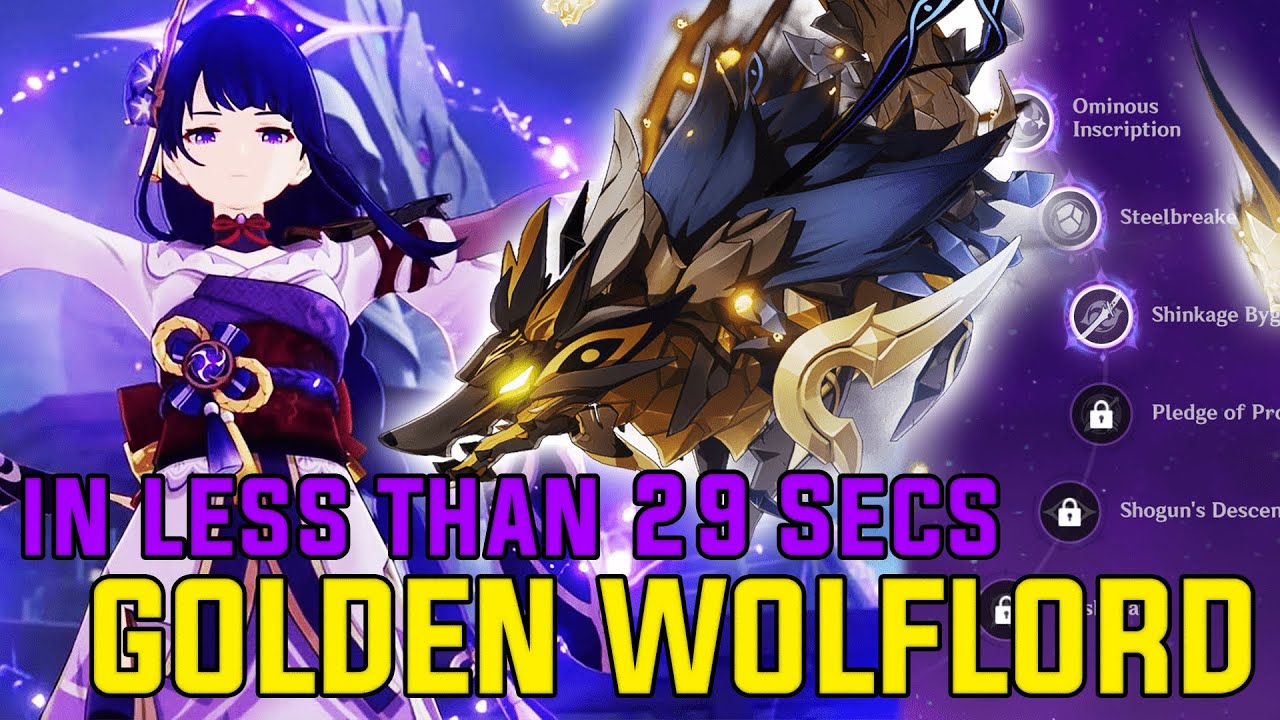 Spiral Abyss Wolflord in 29 seconds ft. C3 Raiden Hypercarry