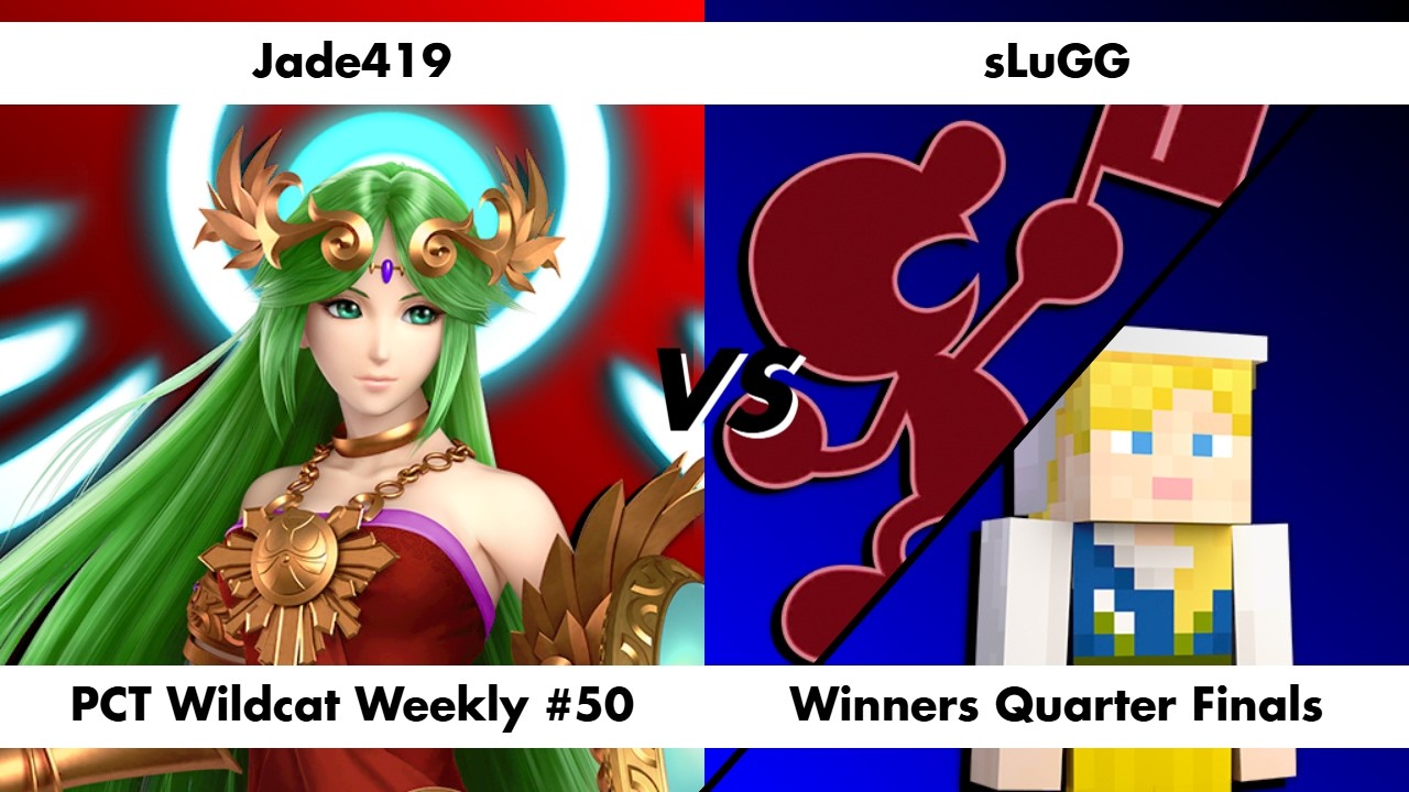 PCT Wildcat Weekly #50 WQF Jade419 (Palutena) против sLuGG (Mr. Game & Watch, Steve)