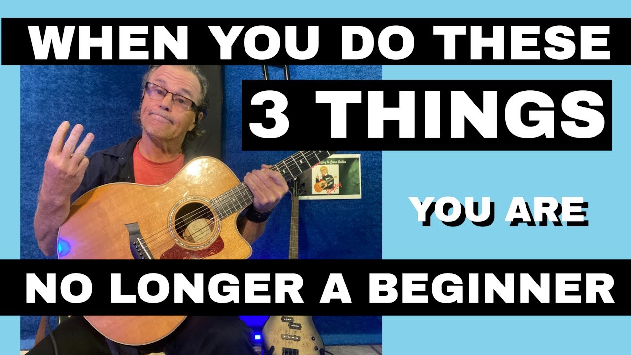 DO THESE 3 THINGS & You Are NO Longer A Beginner