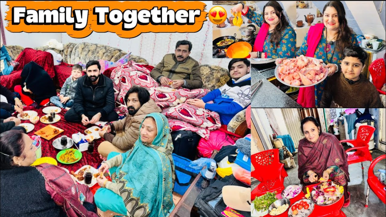 Gujranwala Se Family Ne Surprised 😍🥳De diya Grand Party Chicken Fried😋