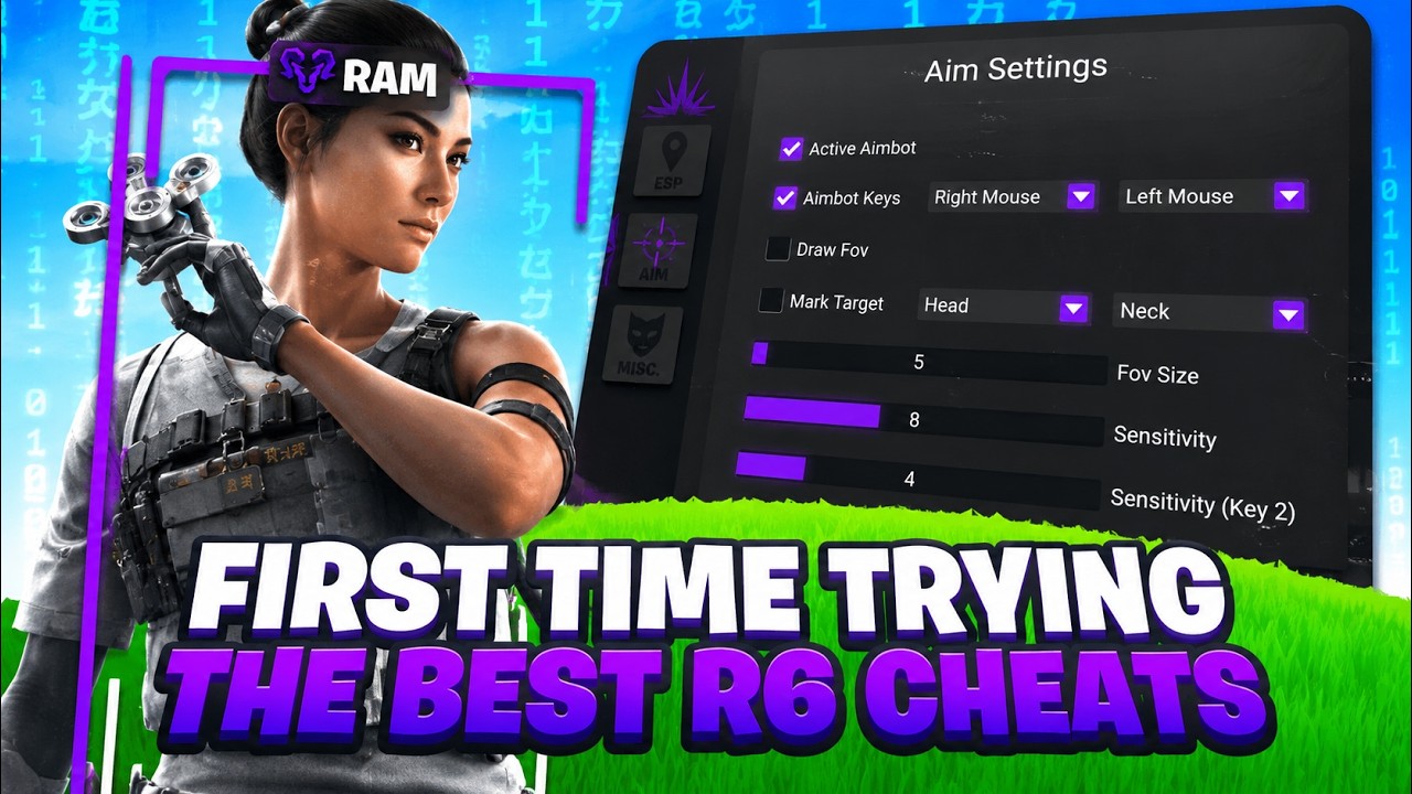 Using The BEST R6 CHEATS for the First Time.. (INSANE)