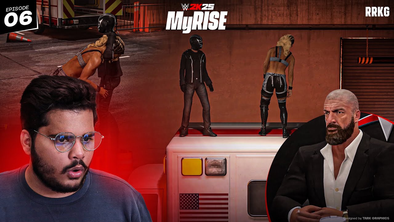 Attacking The Whole Roster + Parking Lot OMG Moment! WWE 2K25 My Career Mode #6