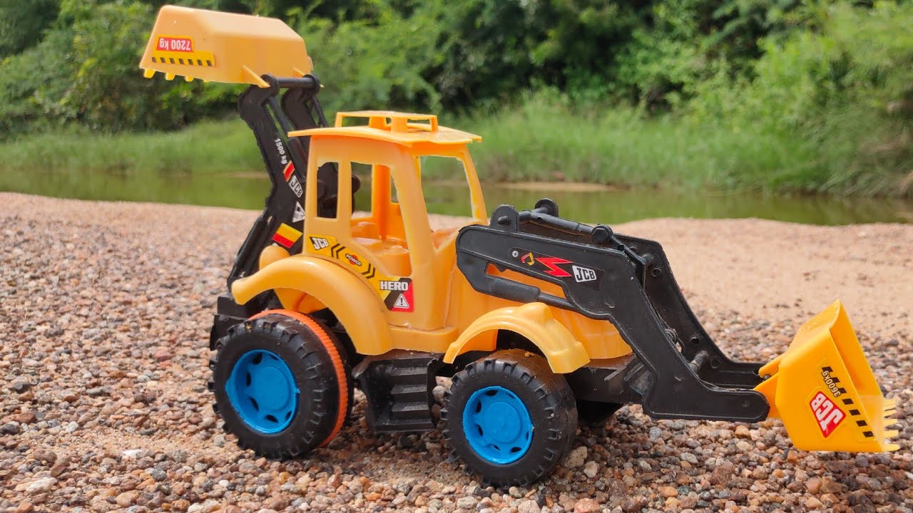 Jcb machine sand fully load truck |  JCB video
