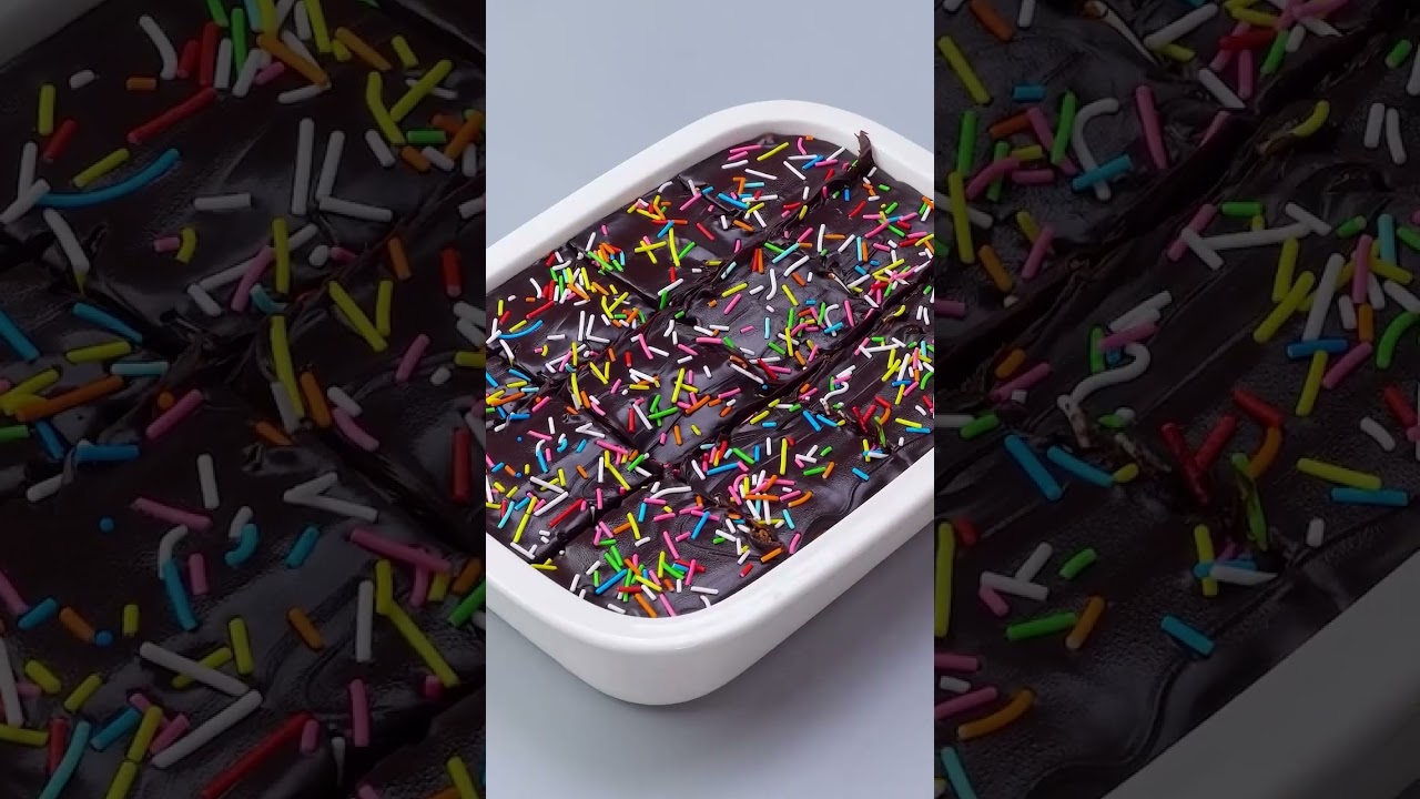Easy & Quick Chocolate Dessert Making Video #shorts