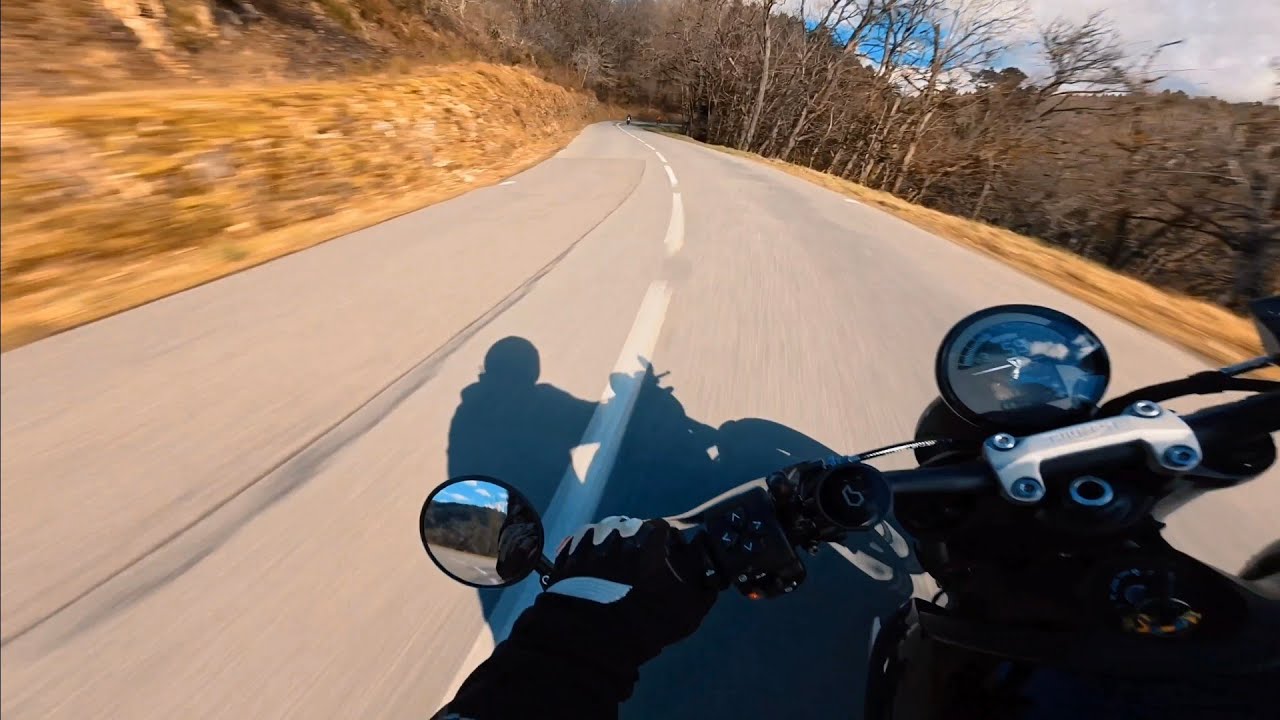 RIDING WITH BRO | Trident 660 + QUICKSHIFTER (stock exhaust)