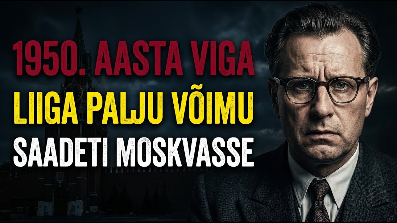 DIKTAATORI LANGUS: Miks Stalin eemaldas Nikolai Karotamme?