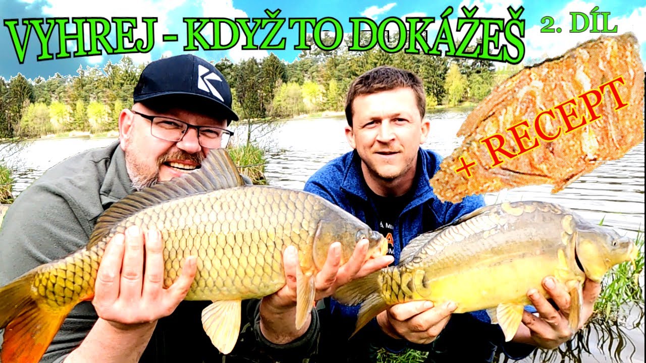 EPICKÝ LOV A SOUBOJ S KAMARÁDEM V RYBAŘENÍ + super recept z cejnků!((lov na feeder a method feeder))