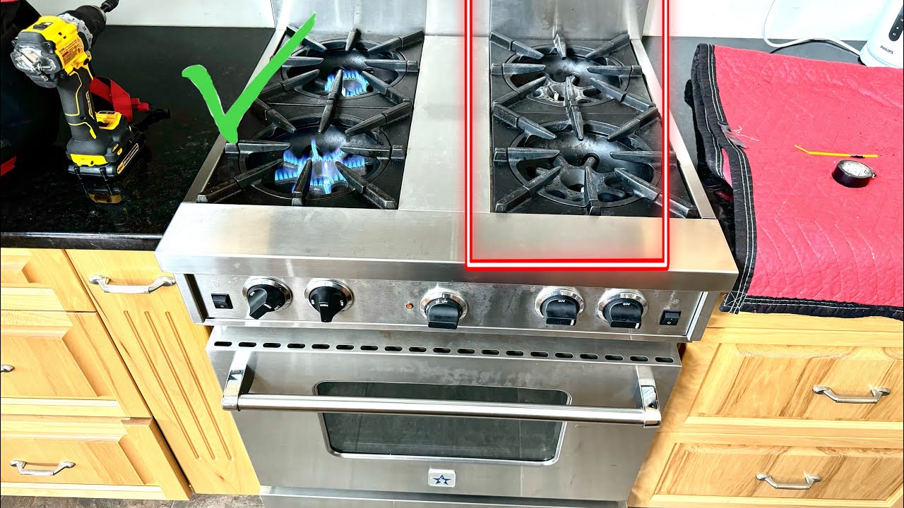 Газовая горелка Bluestar RCS304BSS не работает | Газовая горелка Bluestar не включается