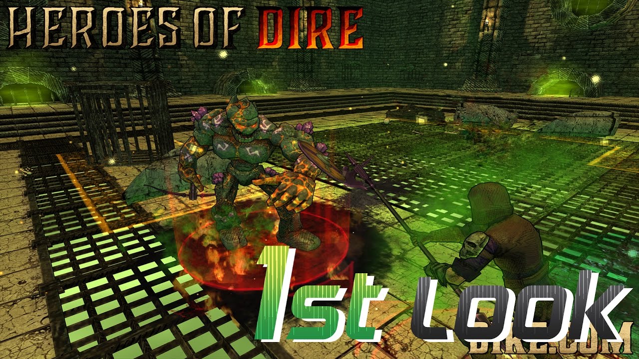 Heroes of Dire - First Look