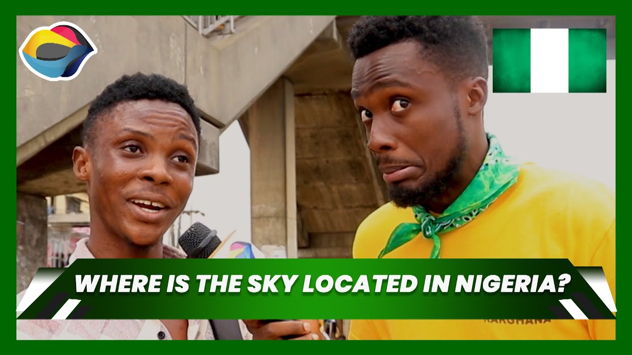 Where is the SKY Located? | Street Quiz Nigeria (Ep. 12) | Funny African Videos |