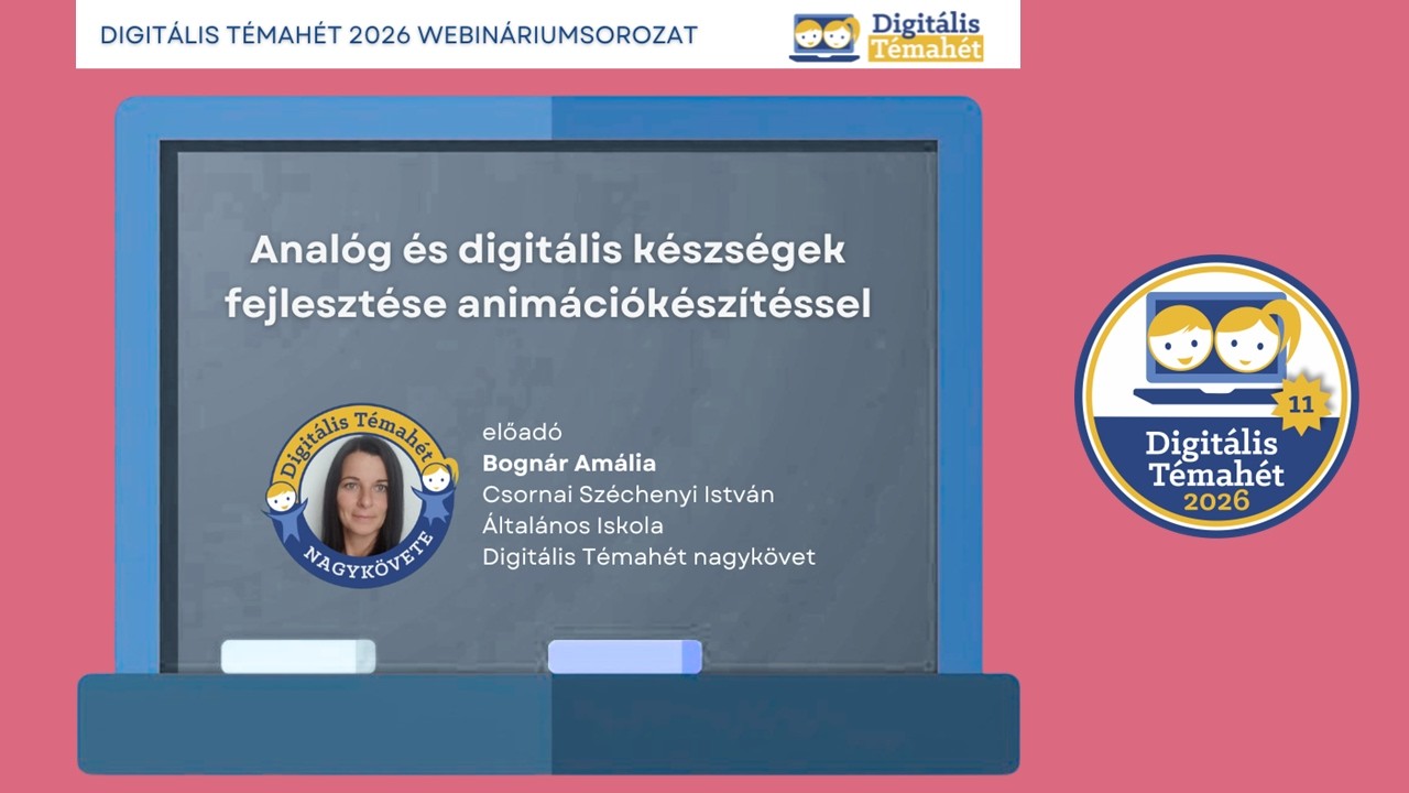Analóg és digitális készségek fejlesztése animációkészítéssel