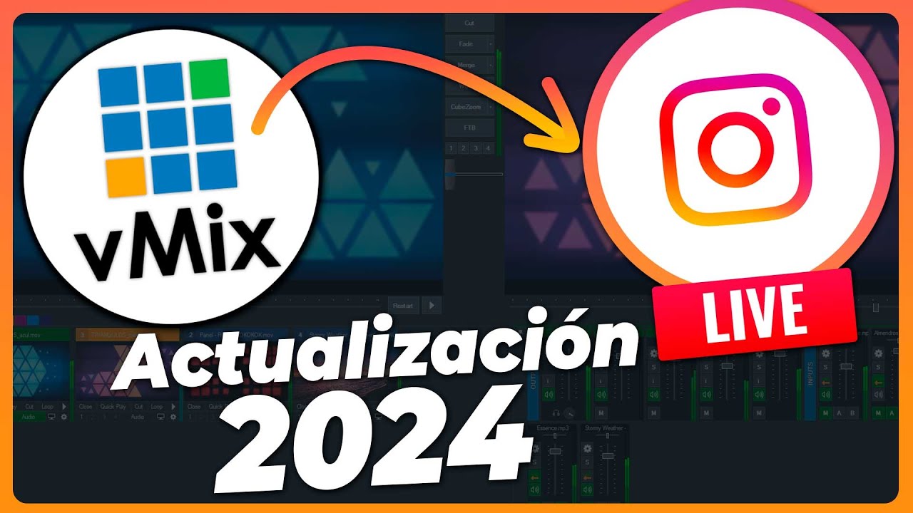 ¡CAMBIO TOTAL! 😈 CÓMO HACER Streaming en Instagram con vMix en 2024 - Instagram Live Producer