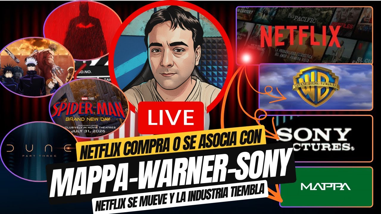 Netflix redefine el futuro: cine, anime y poder absoluto