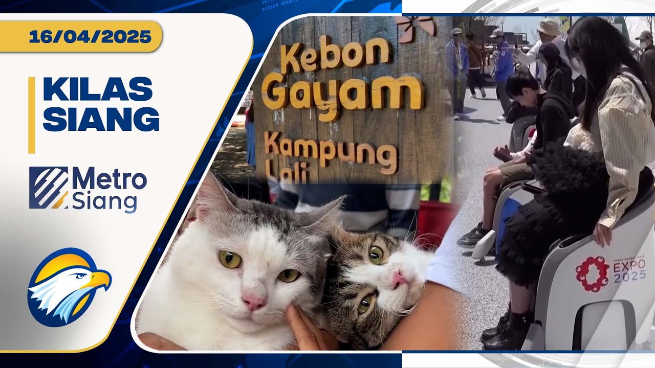 Kilas Siang - Permainan Tempo Dulu, Arak-Arakan Kucing "Sultan" & Osaka Expo 2025
