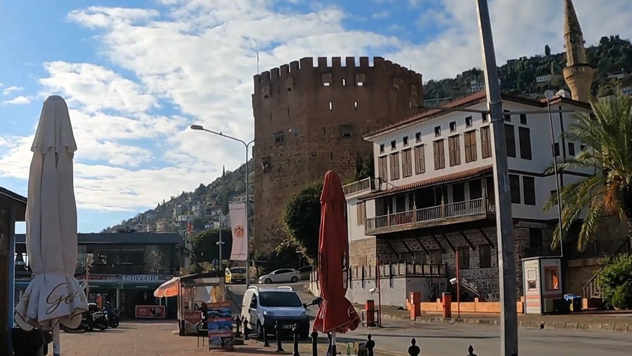 Historic Alanya Castle,Red Tower, Walking Tour
