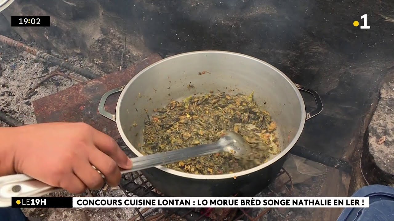Avec son morue brèdes songes, Nathalie Abar est la grande gagnante du concours de cuisine lontan