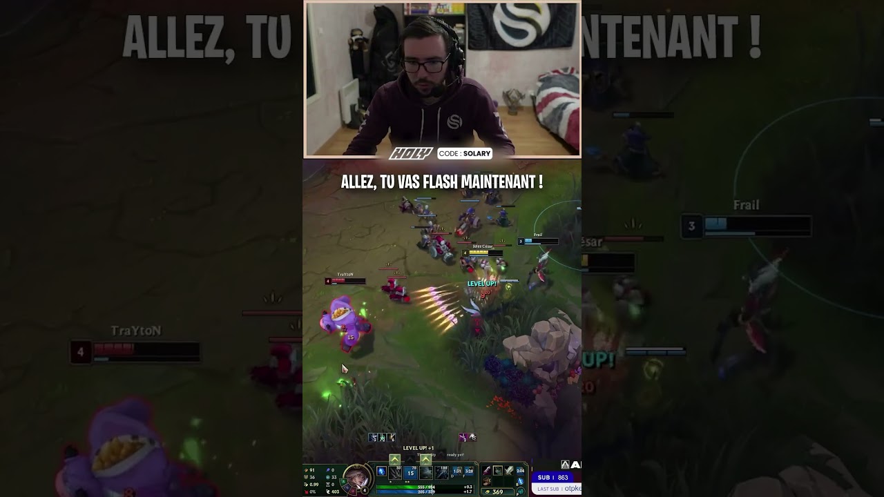 Wakz d&eacute;truit trayton 😈  #leagueoflegends #gaming #twitch #riotgames