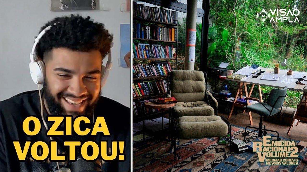 MESMAS CORES & MESMOS VALORES... O ZICA VOLTOU!!! #emicida
