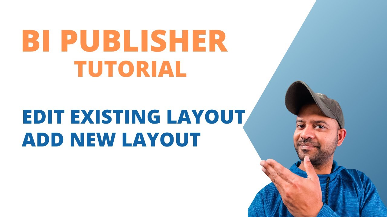 Oracle BIP : Edit Layout and Add a New Report Layout