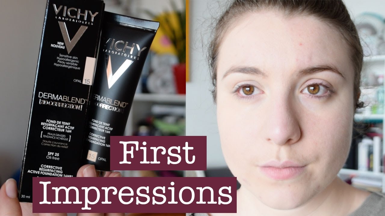 First impressions ♡ Dermablend 3D Correction Vichy