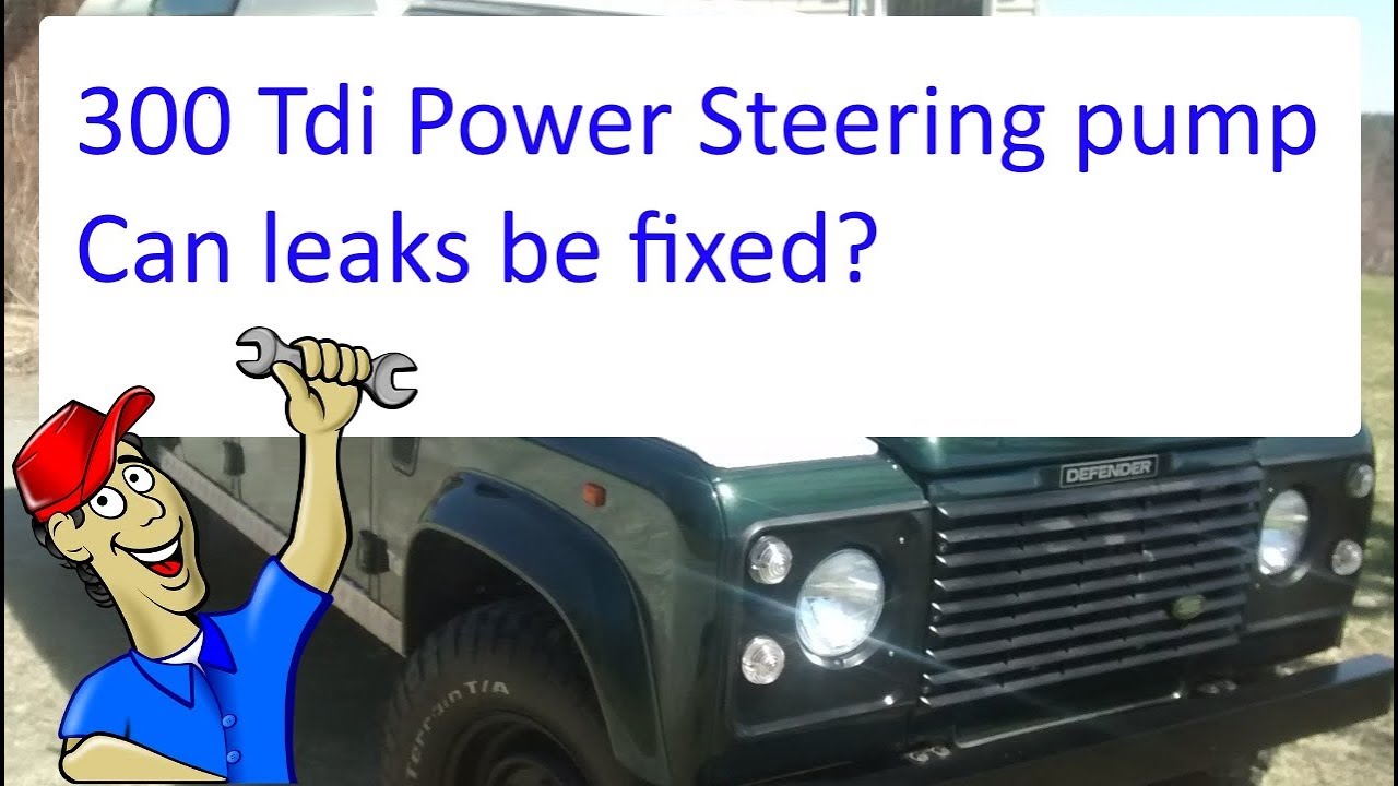 300Tdi Power Steering Pumps - can leaks be economically fixed?