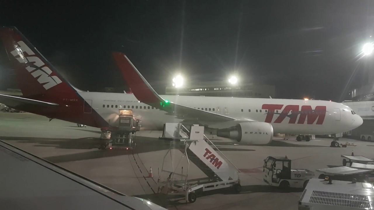 PushBack, taxi e Decolagem do Rio de Janeiro/ Galeão (SBGL) A321 Latam
