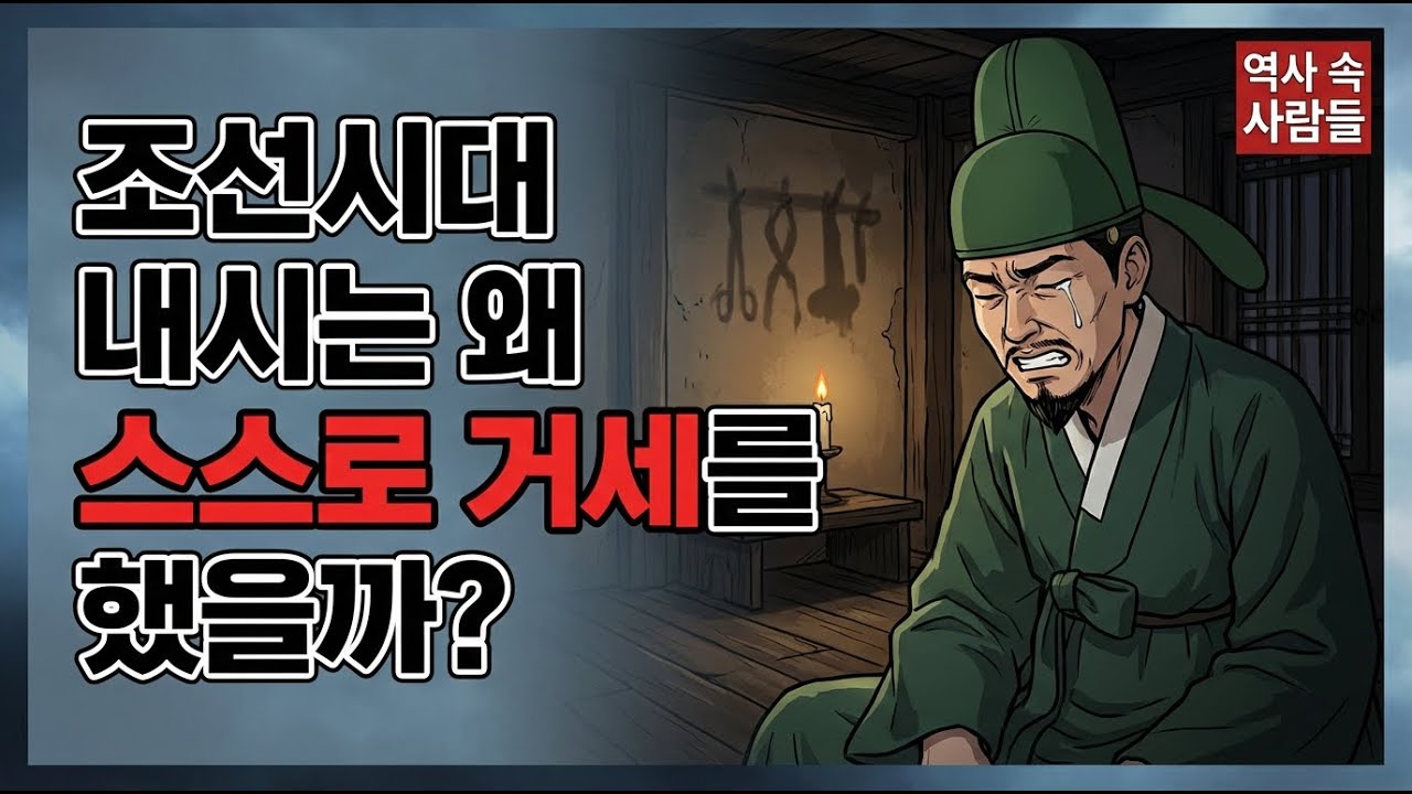 [한국사 역사] 조선시대 내시는 왜 스스로 거세를 했을까?
