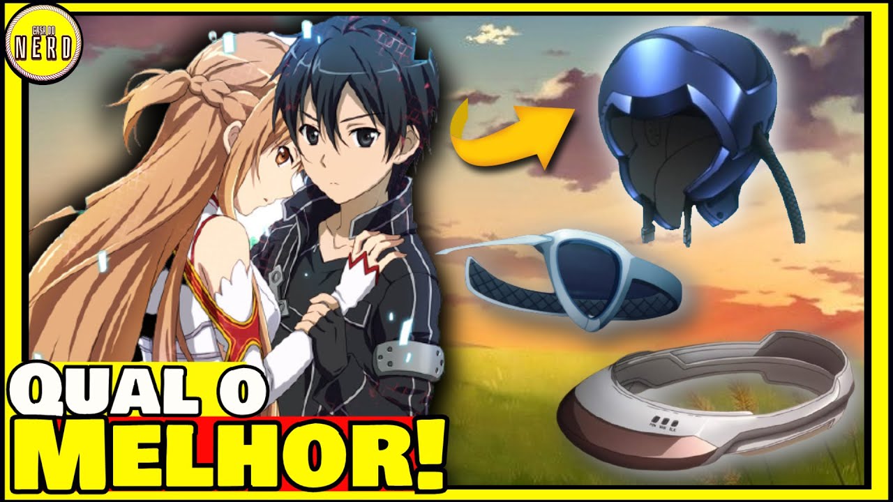 TODOS OS NEVERGEAR DE SWORD ART ONLINE ( Augma, AmuSphere e Nevergear )
