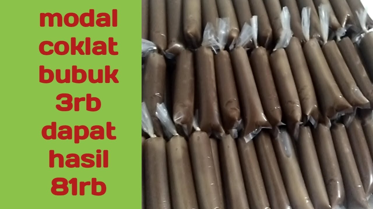 Resep es lilin coklat super lembut untuk ide jualan