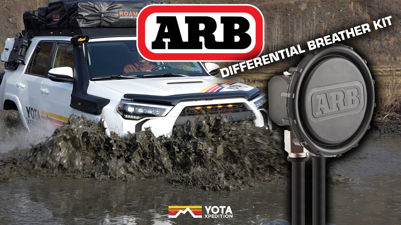 Установка комплекта вентиляции дифференциала ARB | Toyota 4Runner