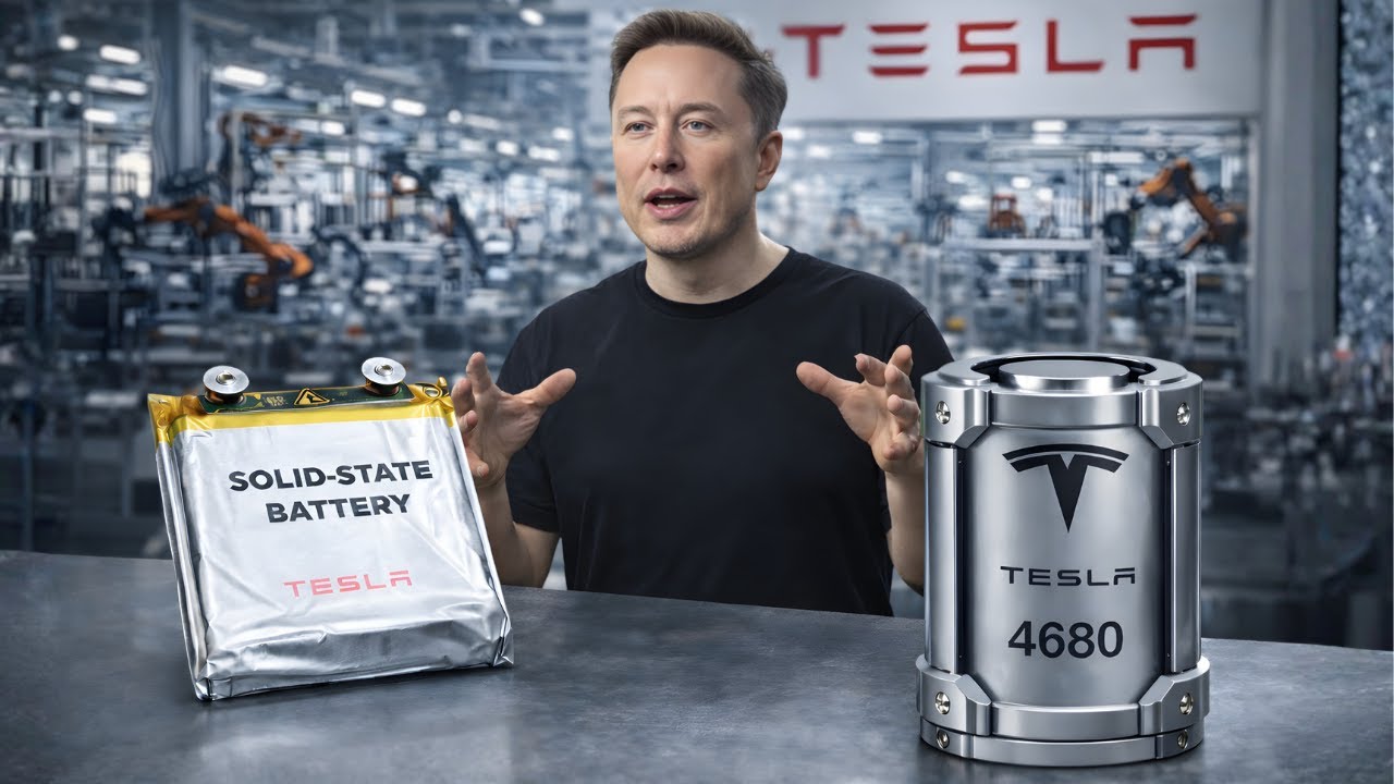 Tesla 4680 vs 400Wh/kg Solid-State FINALLY HERE: What WINS?