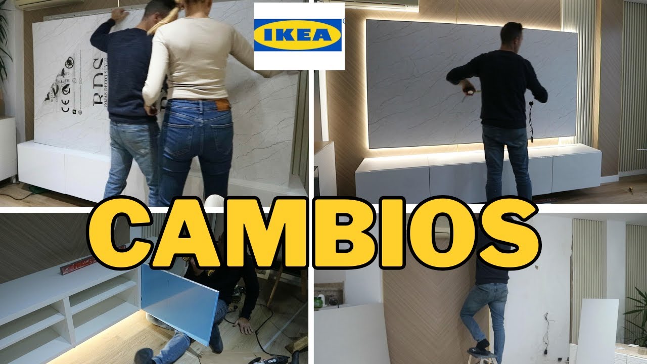 CAMBIOS EN EL SALÓN así nos ha quedado !!!
