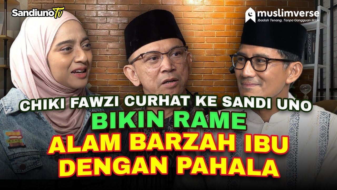 Chiki Fawzi Curhat Ke Sandiaga Uno 