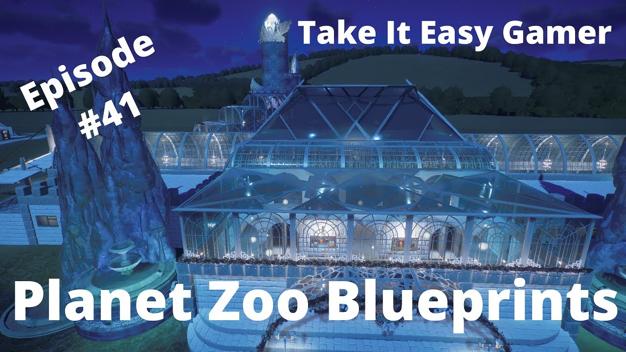 Planet Zoo -  Steam Workshop Blueprints 41 - Great Build Ideas Including Some Holiday Builds