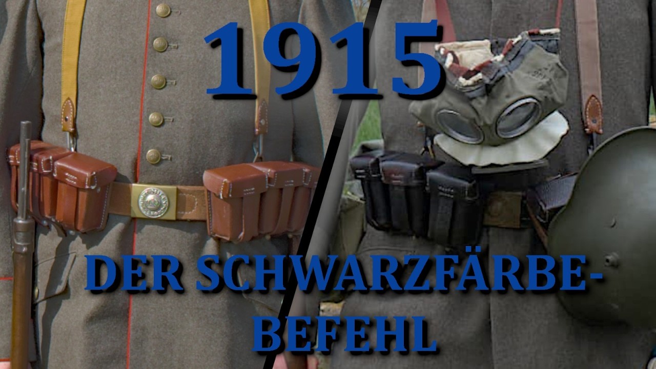 (WW1) Der Schwarzfärbebefehl 1915.