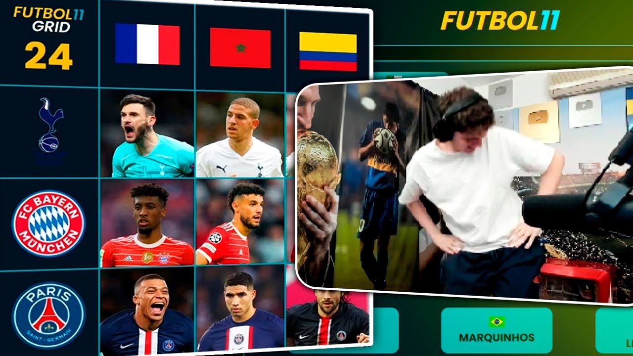 DAVOO XENEIZE JUEGA FUTBOL 11 (POLÉMICO)