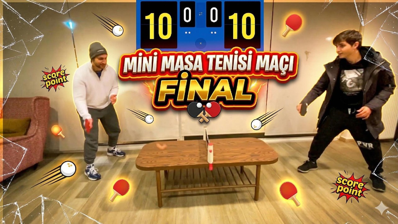 Mini Masa Tenisi Maçı (FİNAL)