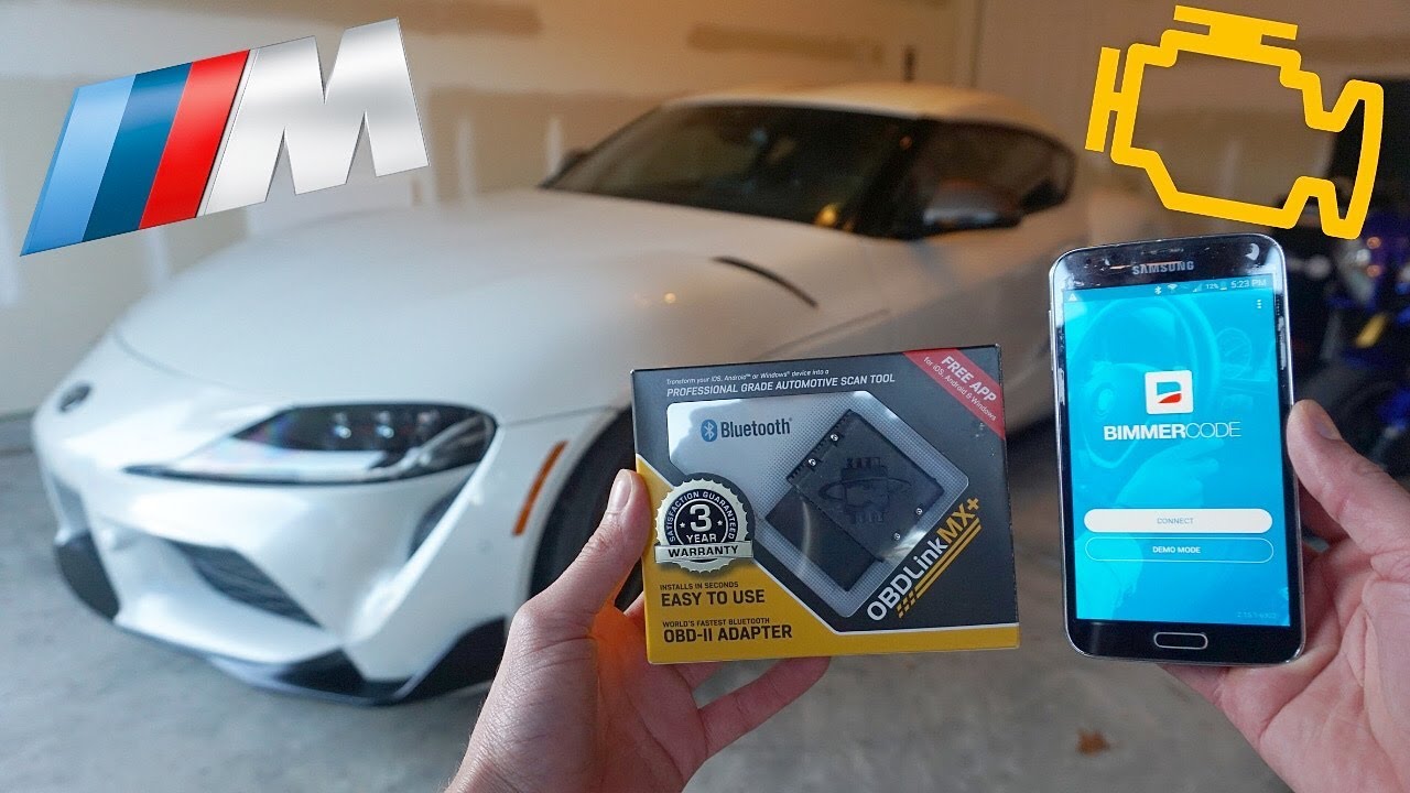 HACKING Into My Toyota Supra Using the Bimmer Code App!! *It's A BMW*