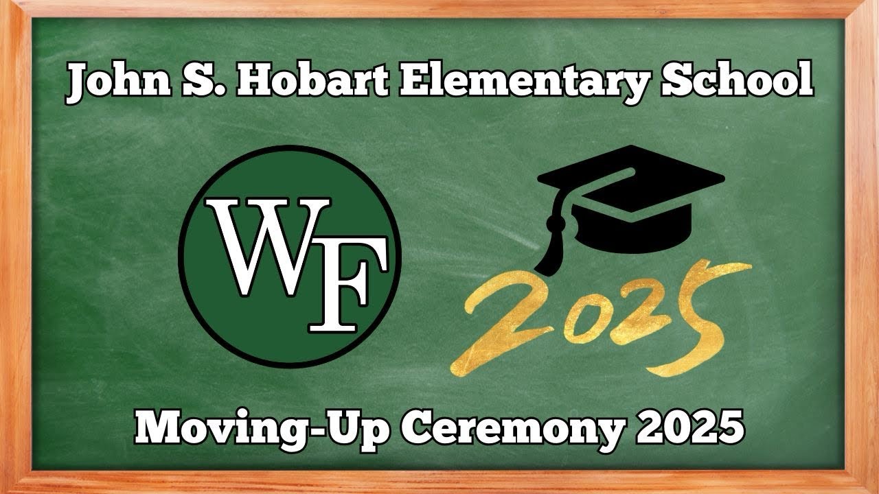 John S. Hobart Elementary School Fifth Grade Moving-Up Ceremony - June 2025