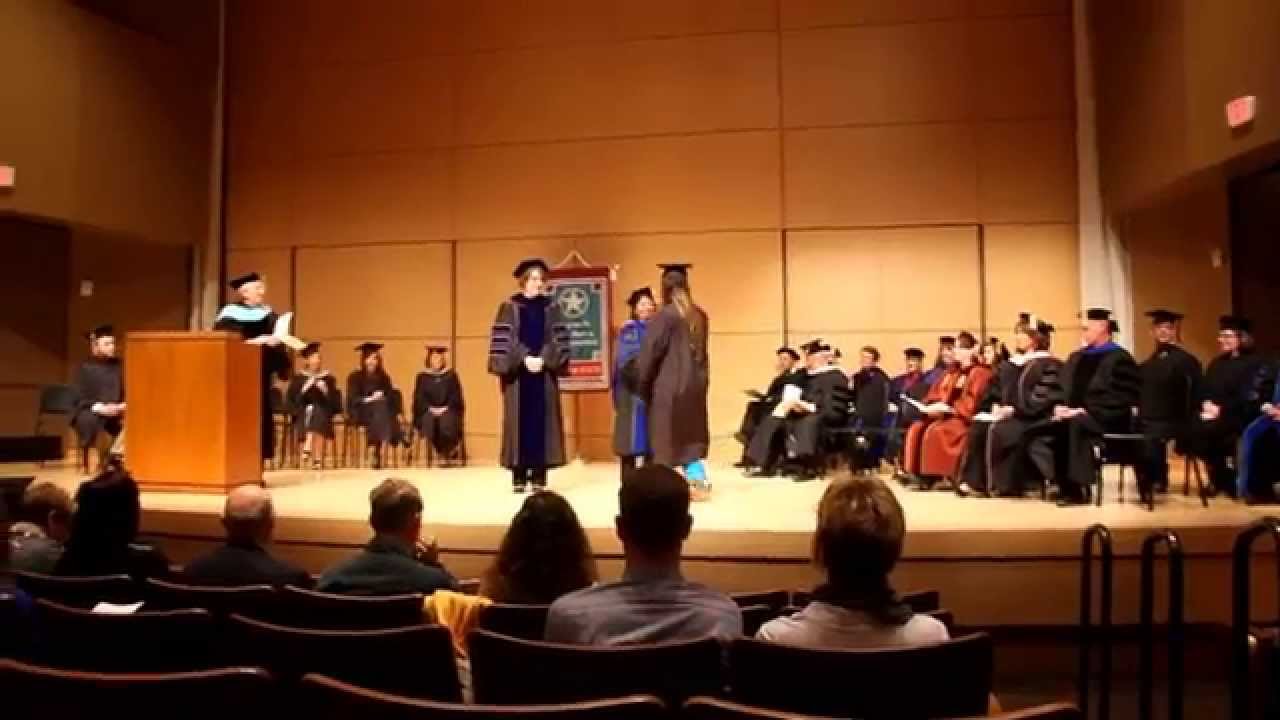 Master's Degree Hooding Ceremony