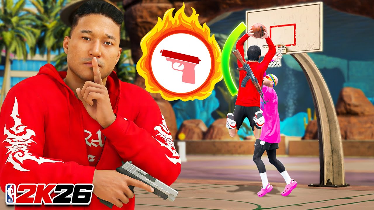Обожаю забивать голы с помощью слэшера в NBA 2K26😮‍💨🔫