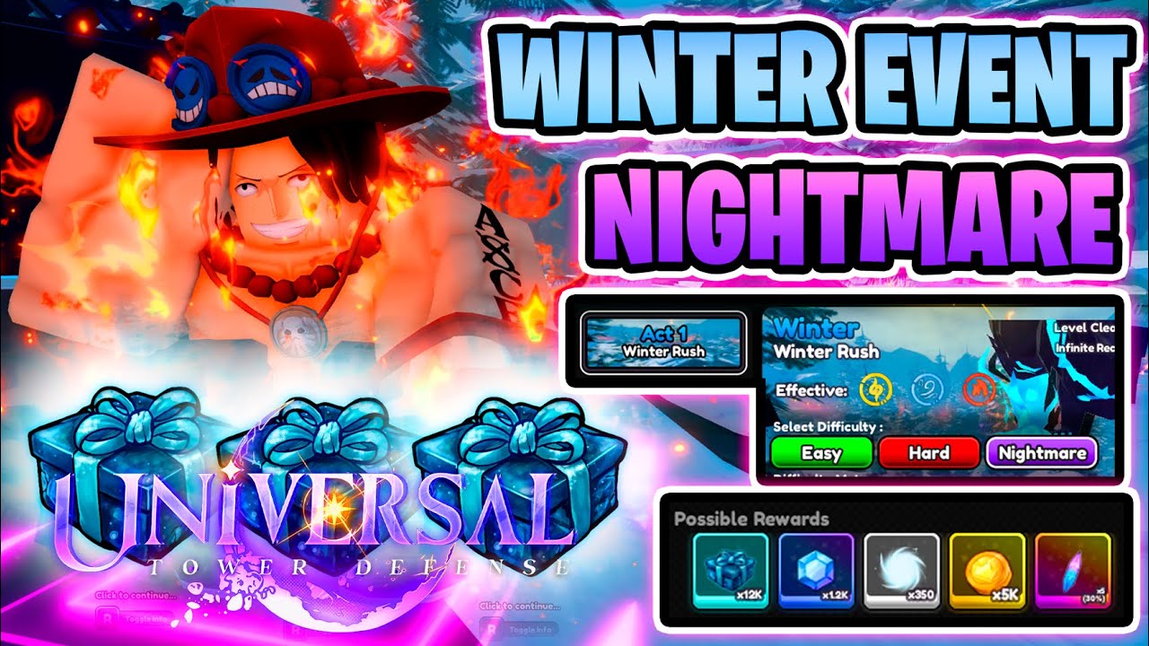 FARMEA 🎁 ICE GIFTS❄️ en UNIVERSAL TOWER DEFENSE  Fácil y Rápido ✅