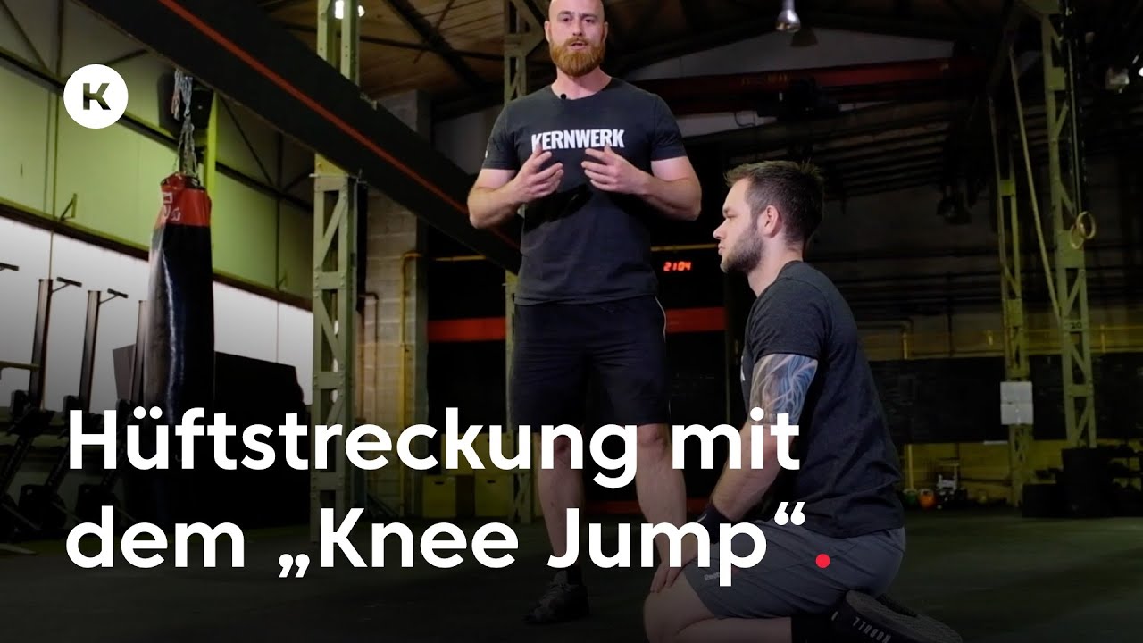 Explosive Hüftstreckung trainieren: Probiere es mit dem Knee Jump