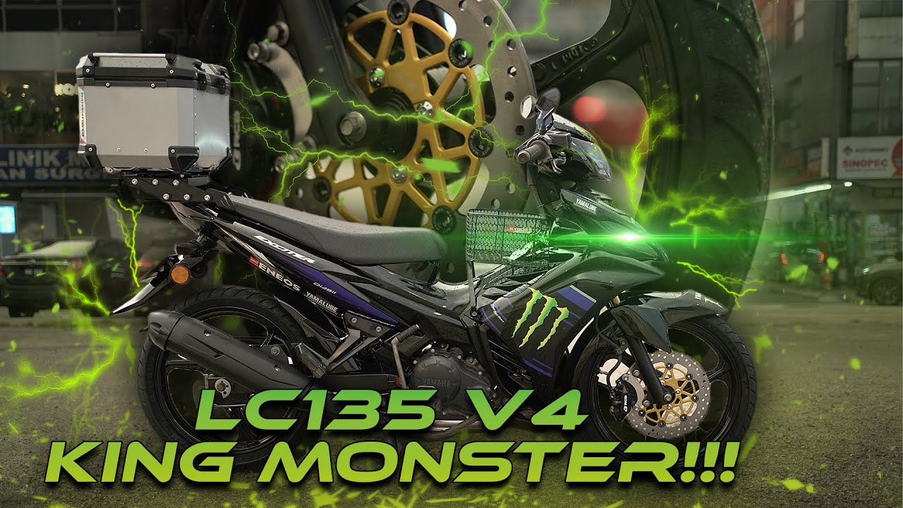 RESTORE LC135 V4 HITAM MONSTER!!! MODAL RM3300