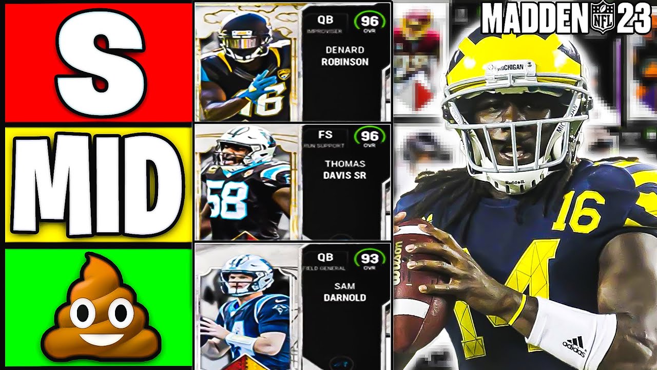 *NEW* RANKING THE BEST CAMPUS HERO PART 2 CARDS IN MADDEN 23! MADDEN 23 Ultimate Team Tier List