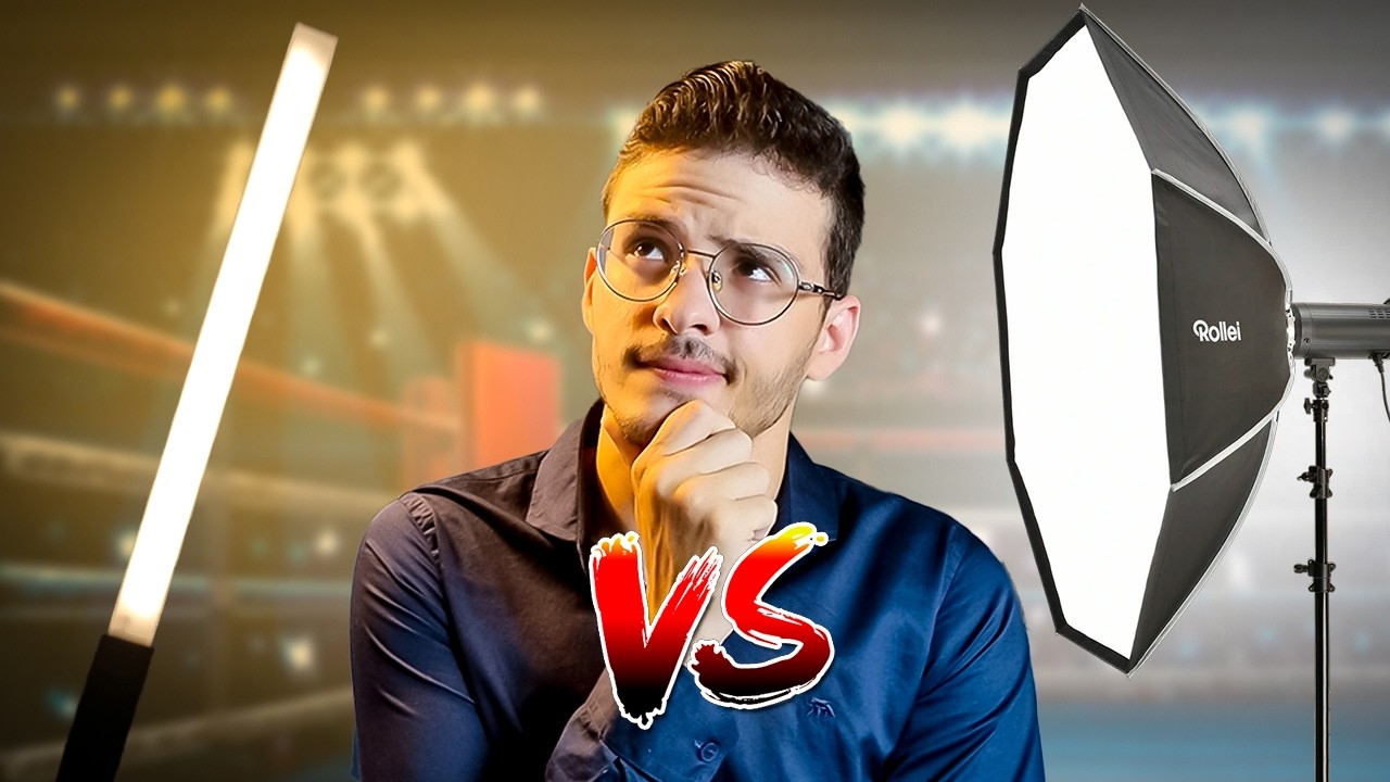 SOFT BOX ou BAST&Atilde;O DE LED: O QUE &Eacute; MELHOR? Qual Comprar?