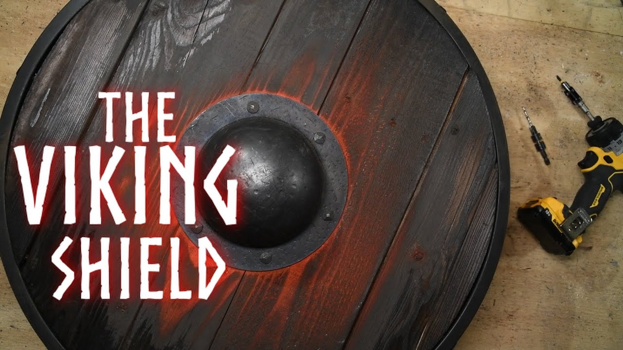 Shop made wall decoration - The Viking shield