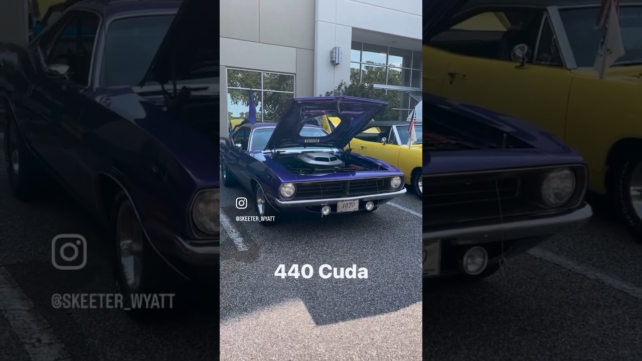 Plum Crazy 1970 Plymouth Cuda 440