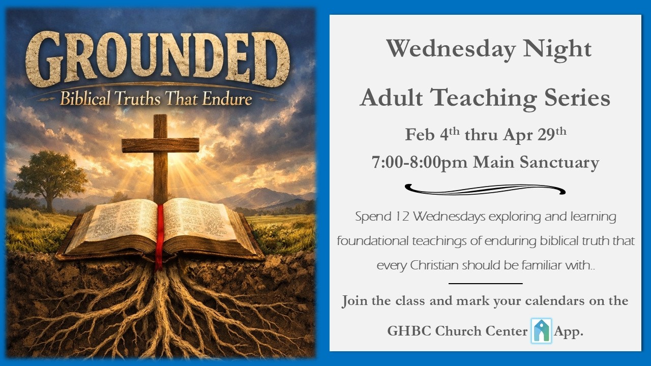 GHBC Grounded Session 4